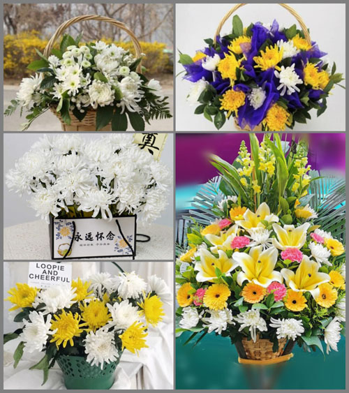 北京房山区阎村镇张庄村白事提篮配送